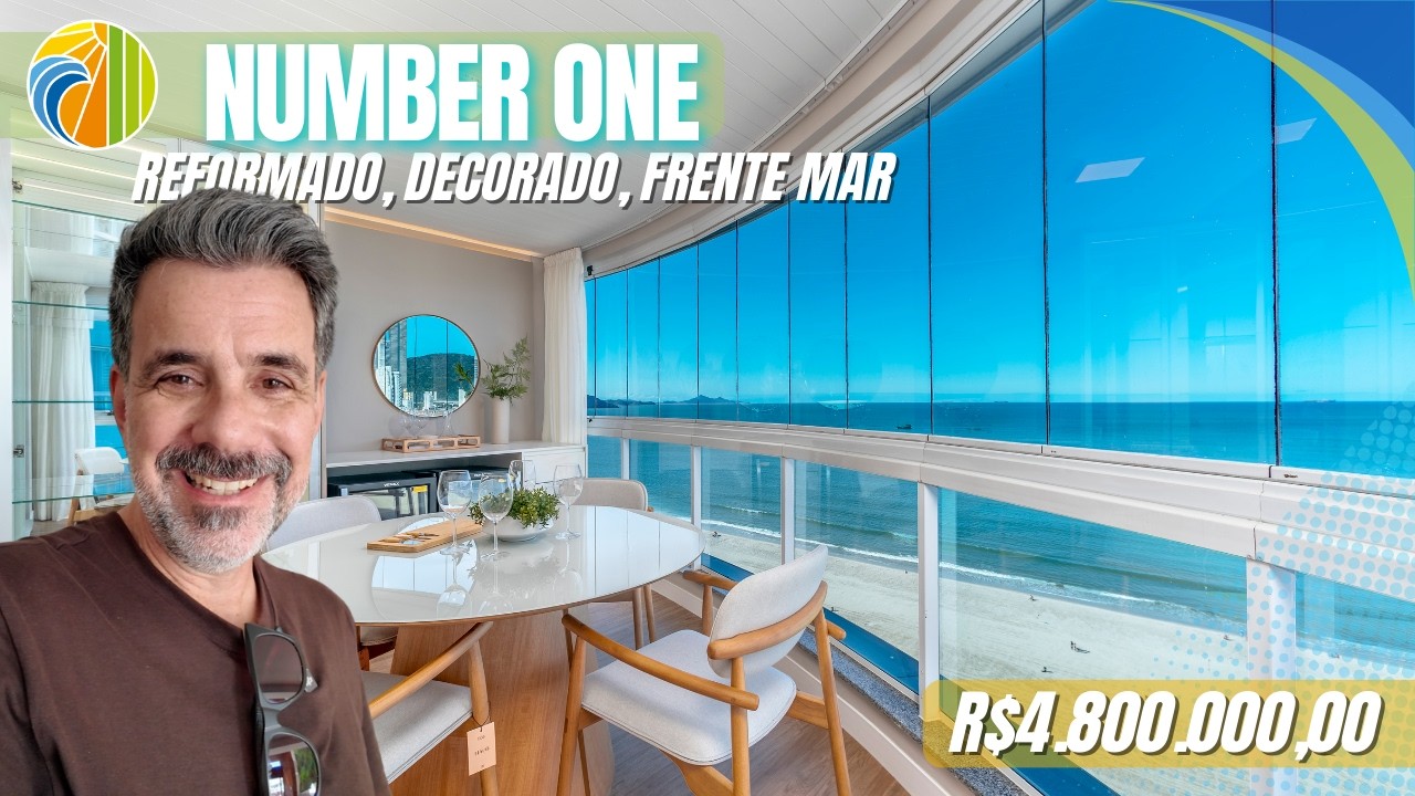Number One, frente mar 3 dormit&oacute;rios
