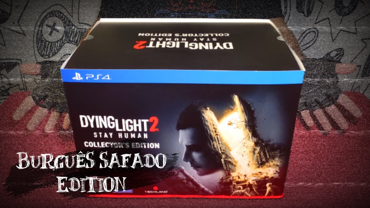[Unboxing] Dying Light 2 Stay Human Collector's Edition [PS4][PT-BR]