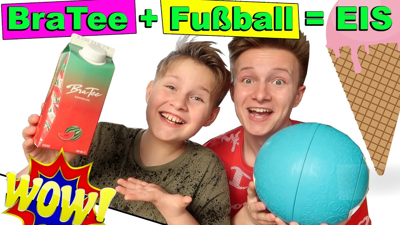 BraTee Fußball Eis selber machen 🤣 TipTapTube