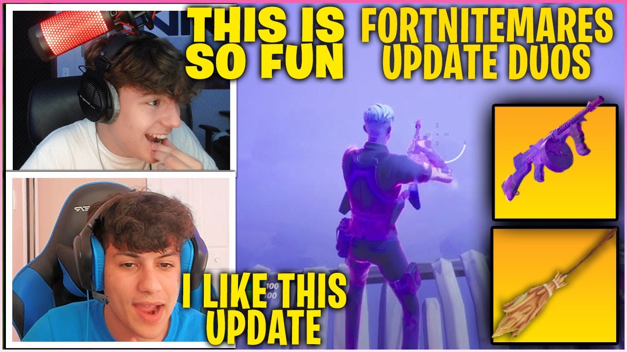 CLIX & RONALDO CRIES LAUGHING Playing NEW FORTNITEMARES Update & Uses SHADOW MIDAS DRUM GUN To Win!