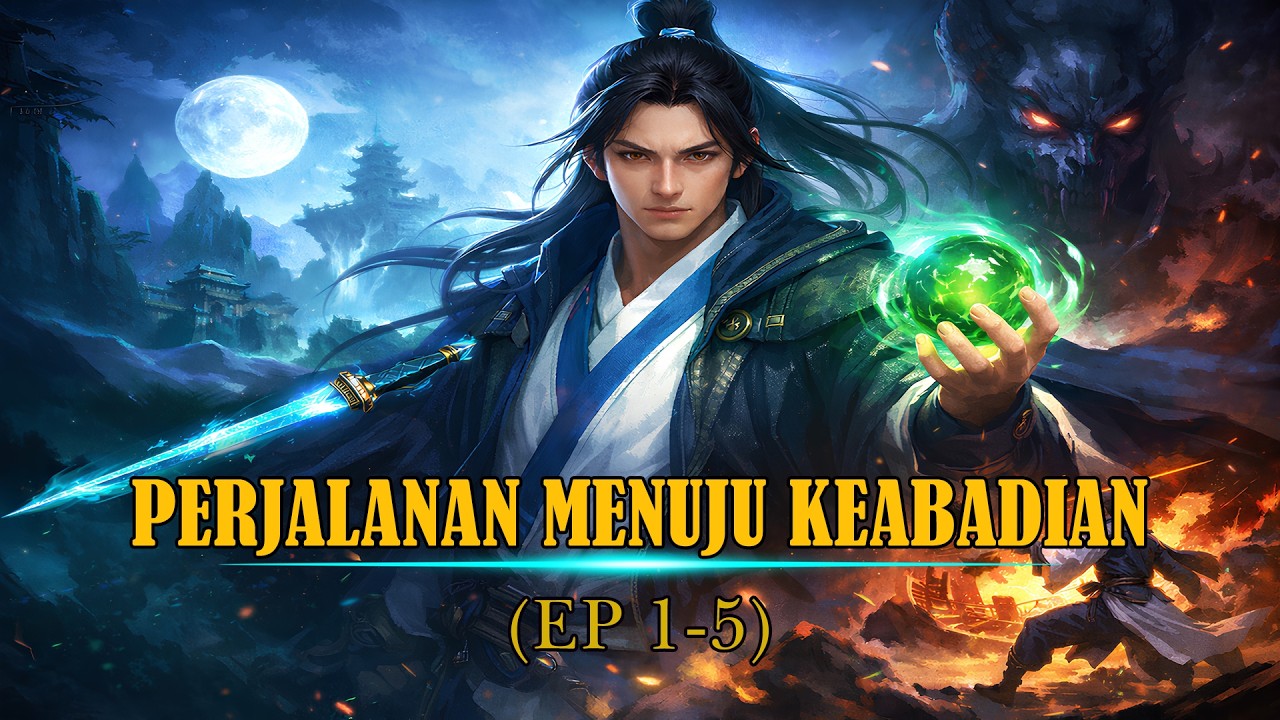 Seorang Manusia Fana Menempuh Jalan Keabadian (Ep 1-5) | Xianxia | KisahLegendaris | CeritaAudio