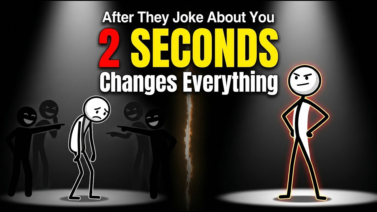 They Made a Joke About You - What You Do in the Next 2 Seconds Changes Everything