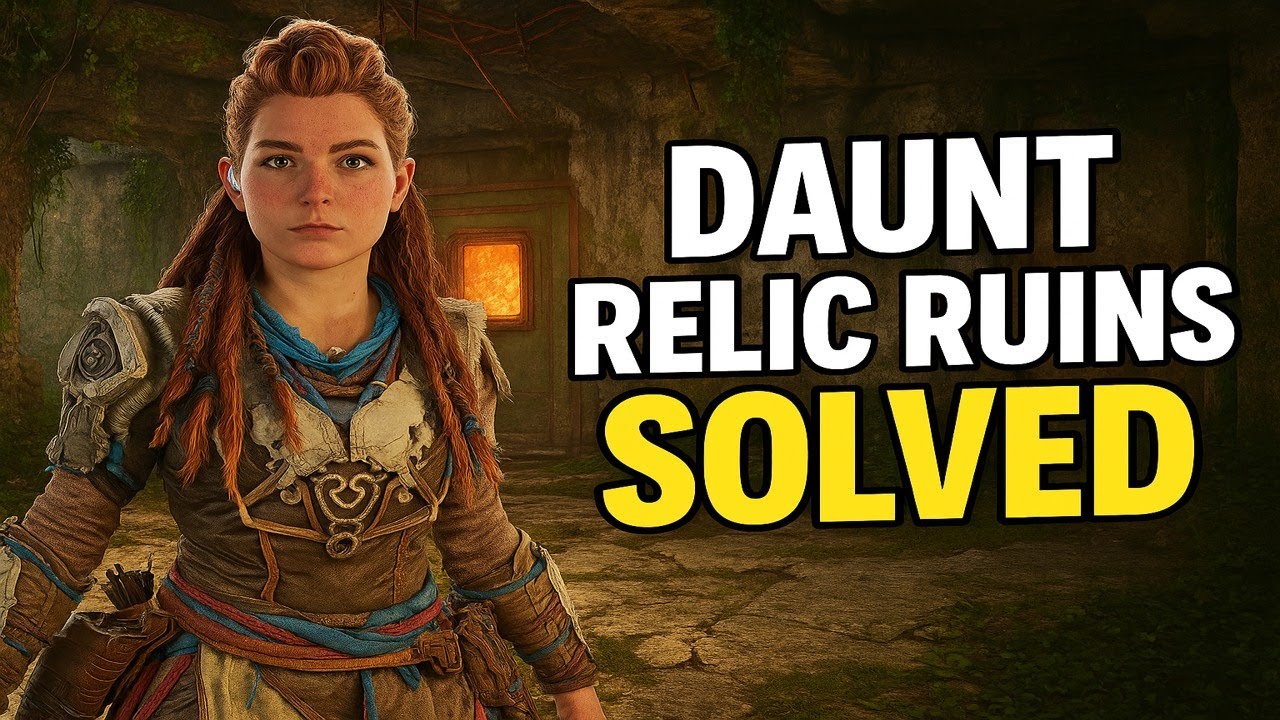 The Daunt Relic Ruins | Horizon Forbidden West | 2025 guide | 1440p