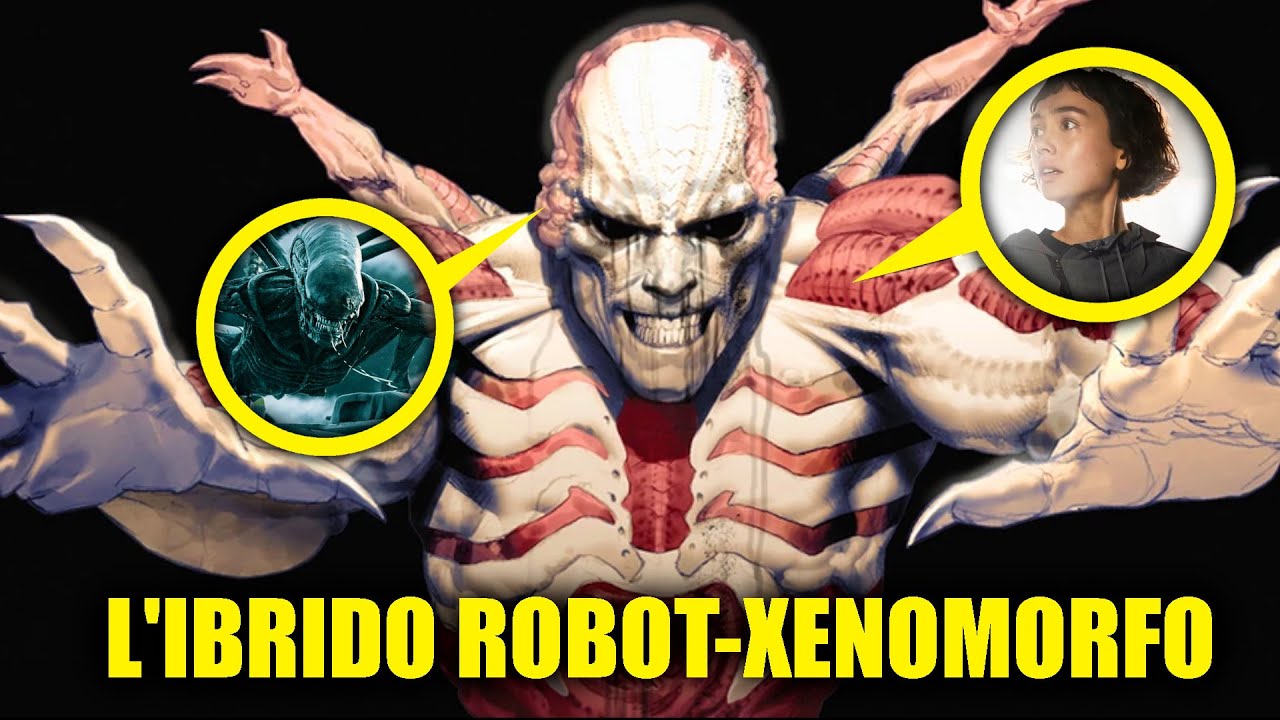 L'IBRIDO XENOMRFO-ANDROIDE pi&ugrave; FORTE di un PREDATOR SPIEGATO (Alien)