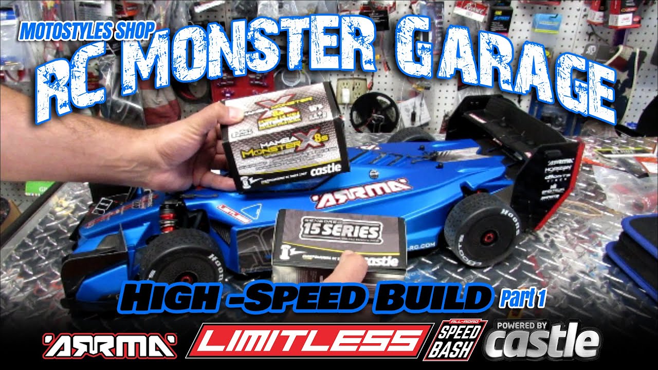 Part 1 - ARRMA Limitless High-Speed Build for a Customer - plus How To Solder the ESC!