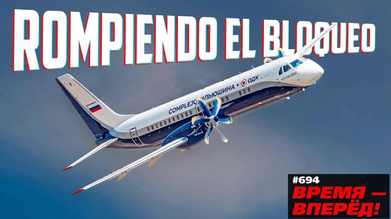 Rusia rompe el bloqueo: el nuevo Il-114-300 conquista la India