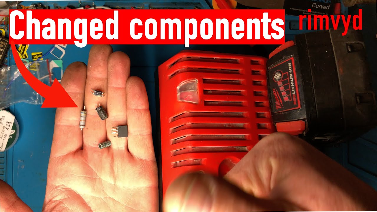 Milwaukee M12 18C charger repair
