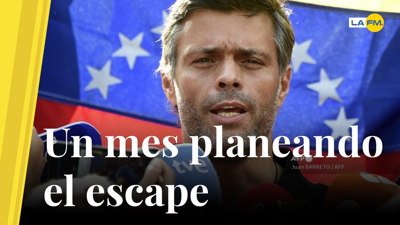 Leopoldo López habla de su escape de Venezuela