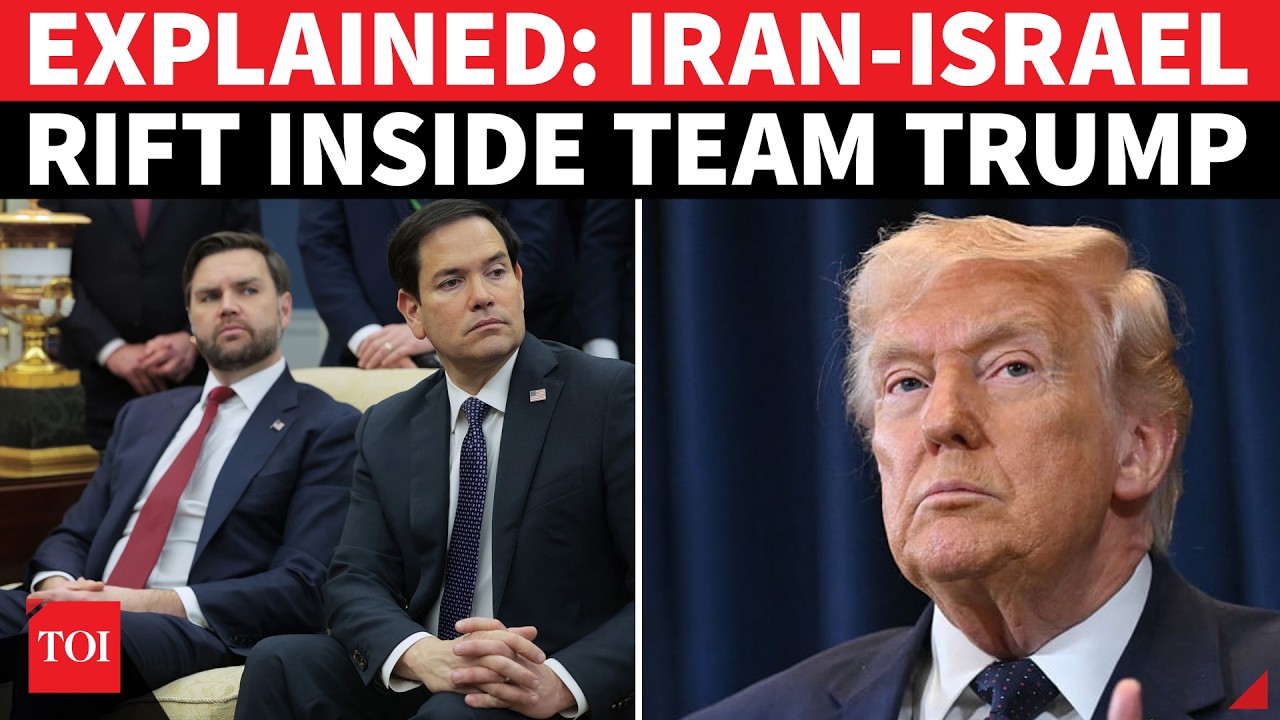 Huge! White House Civil War As Iran War Splits Trump Inner Circle; JD Vance Vs Marco Rubio
