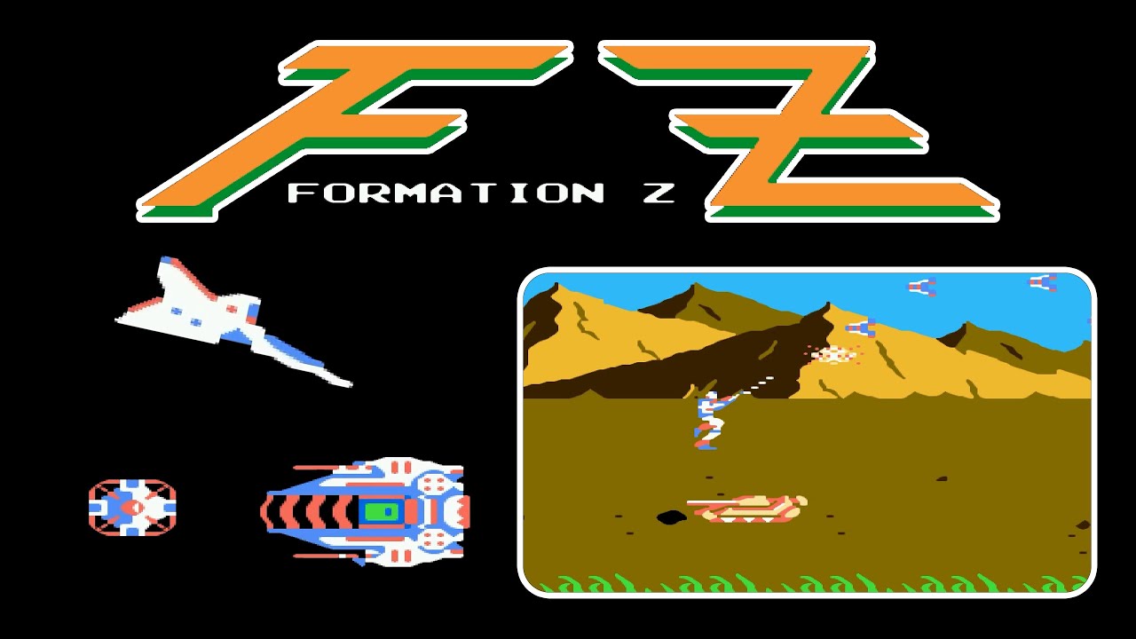 Formation Z (NES 1985) | Full Game | No Commentary