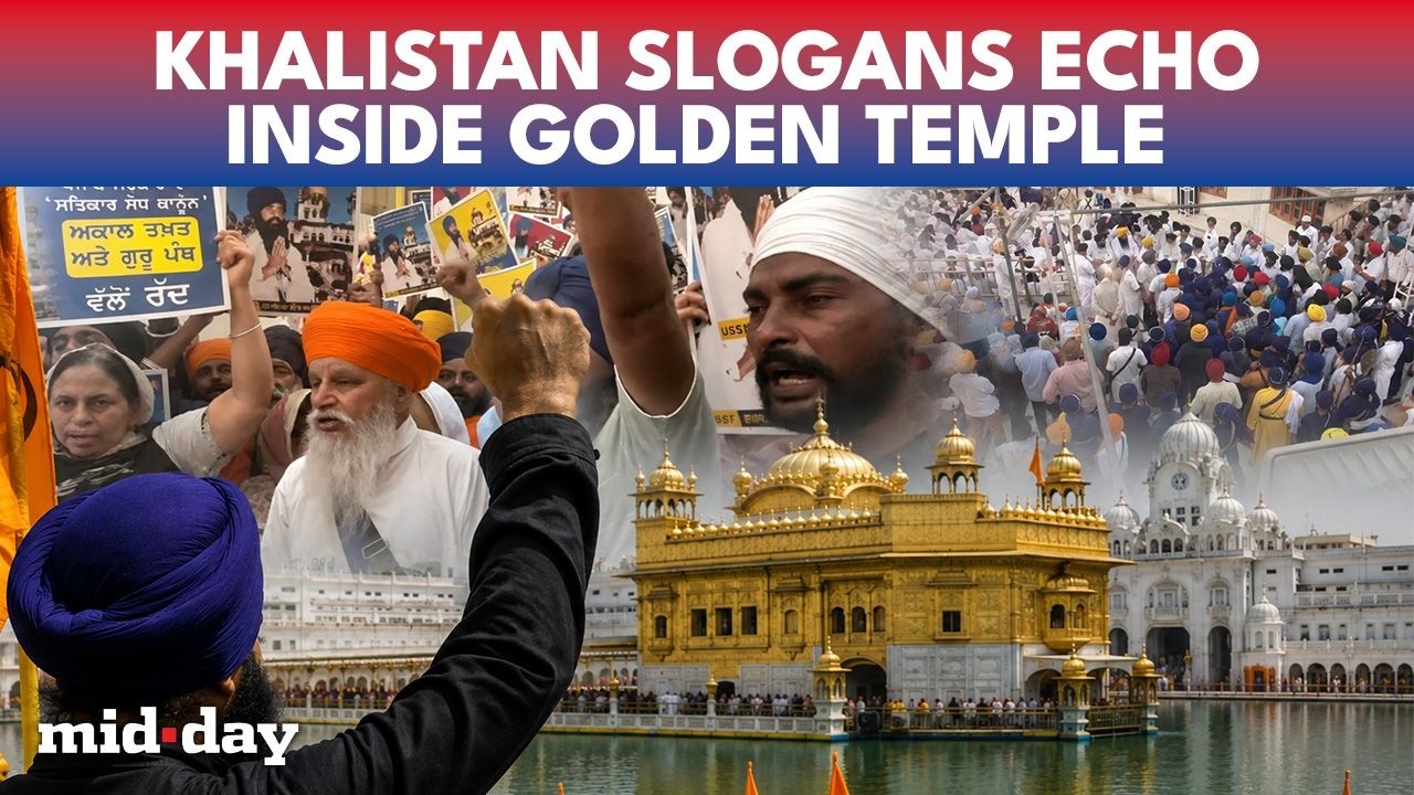Amritsar SHOCKER: Pro-Khalistan Slogans ROCK Golden Temple, Bhindranwale Posters Spark Controversy
