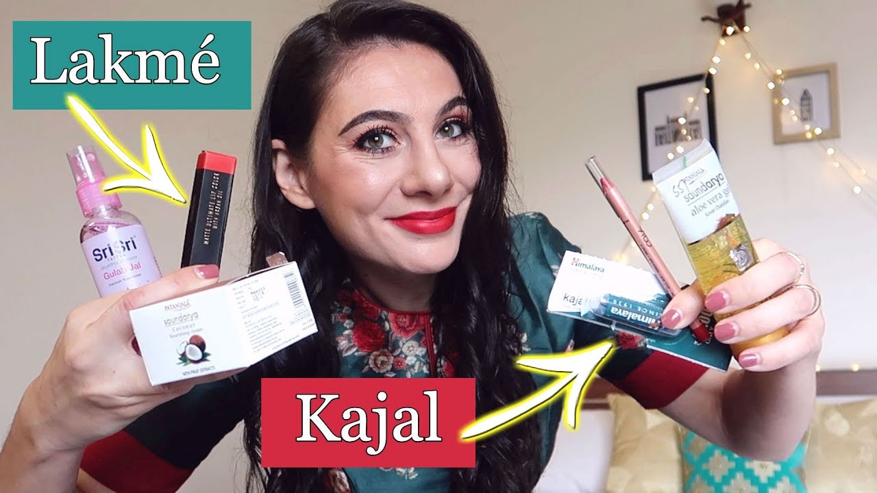 FOREIGNER TRIES INDIAN BEAUTY PRODUCTS | TRAVEL VLOG IV