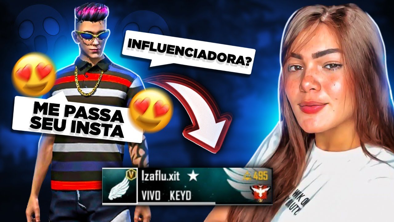 DEU CIMA DE MIM QUANDO VIU O VERIFICADO NO FREE FIRE 😂
