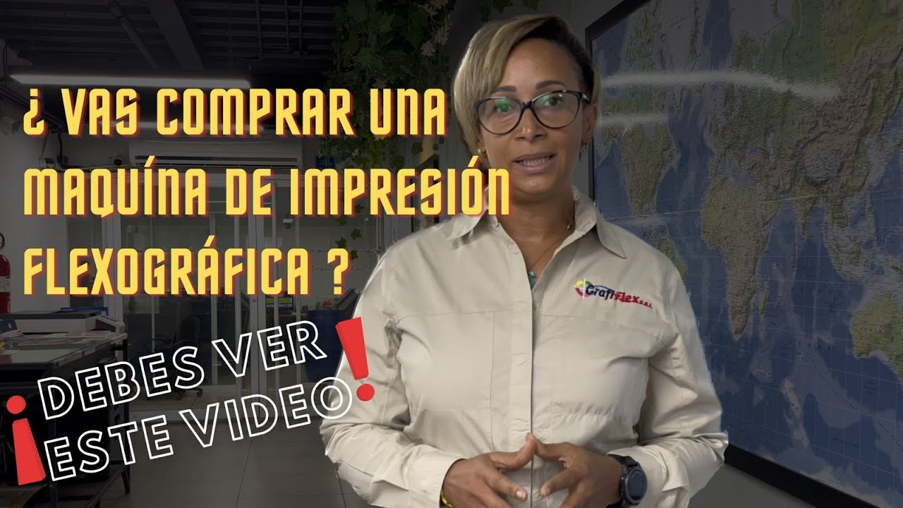 Si vas a comprar una máquina de impresión flexográfica, ¡este artículo es para ti!
