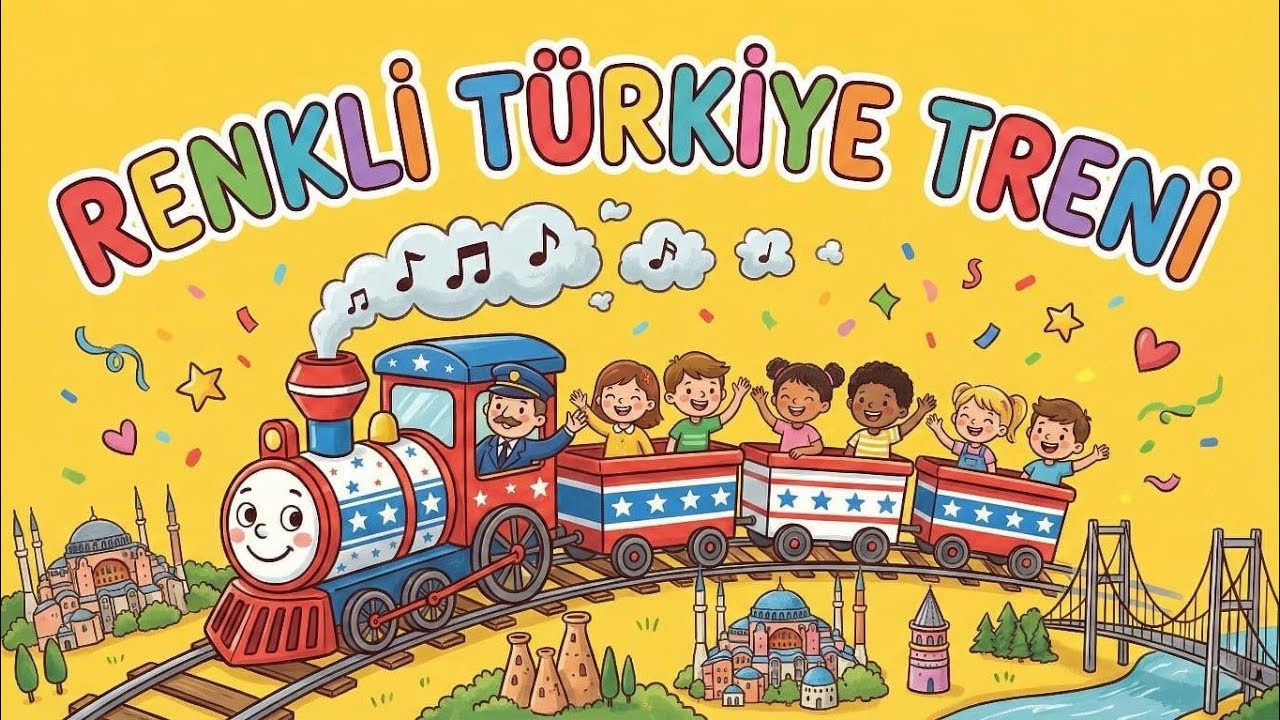 Cuf Cuf! Türkiye Turuna Hazır mısınız? 🌈 Tren Yolculuğu Başlıyor!