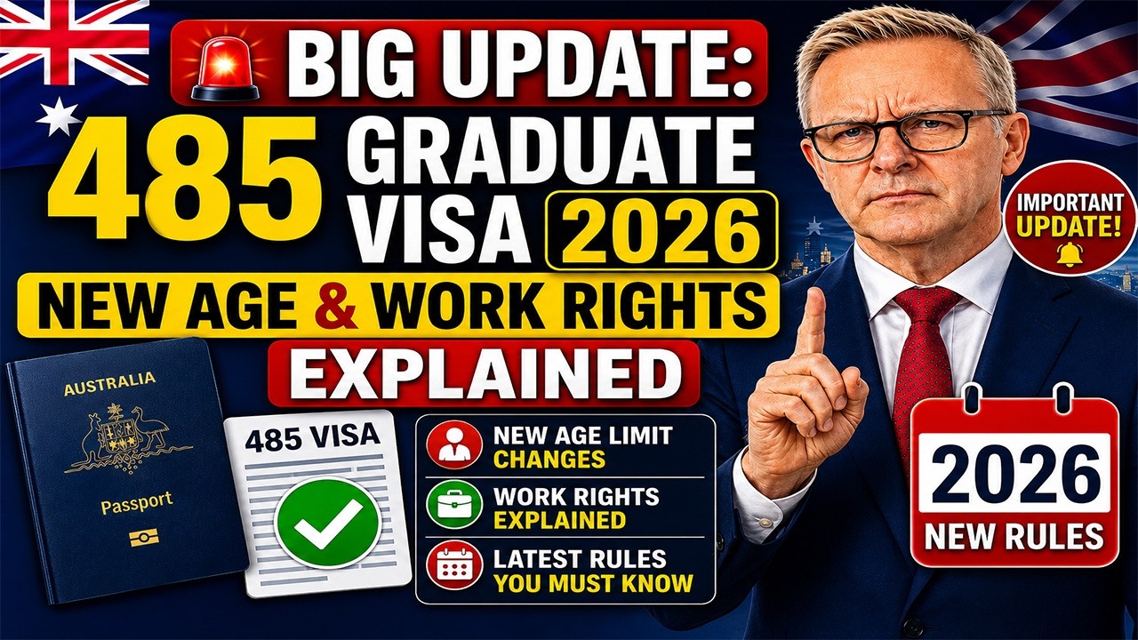 🇦🇺 Виза выпускника 485 в 2026 году &mdash; всё, что вам нужно знать!