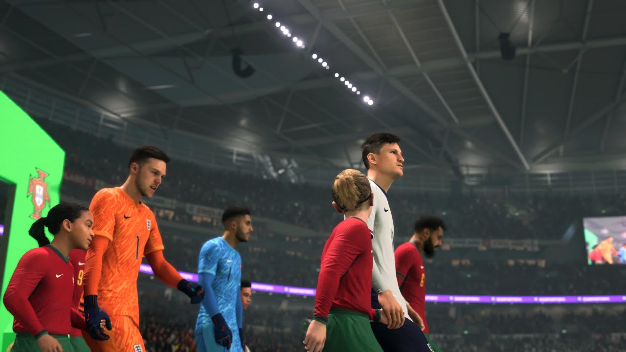 EA FC 24 | Engeland (alt. 1) - Portugal (alt. 1) ('REAL FACES') (CPU-simulatie) (NL)