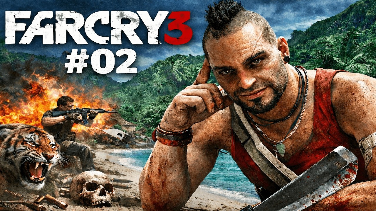Far Cry 3 #02 – Pierwsze kroki w dżungli