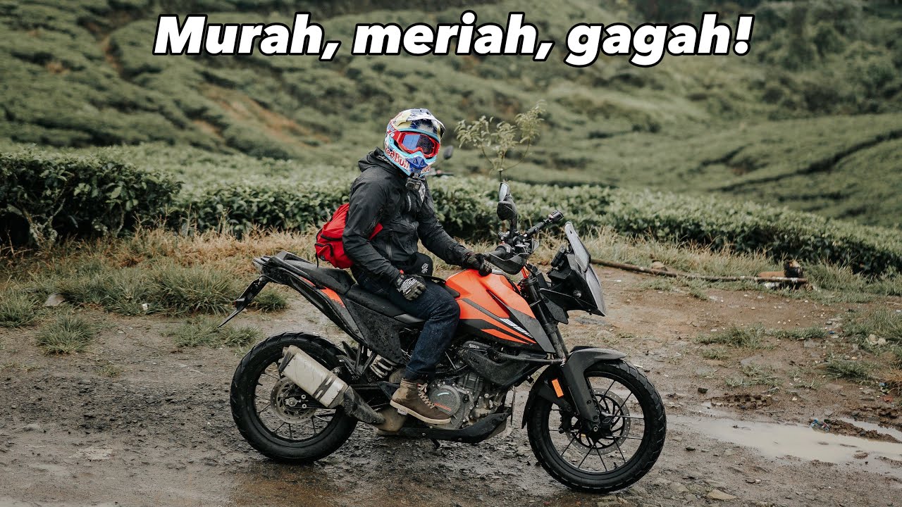 Review dan Testride KTM Adventure 390 ke Gunung Halimun [MotoVLog]