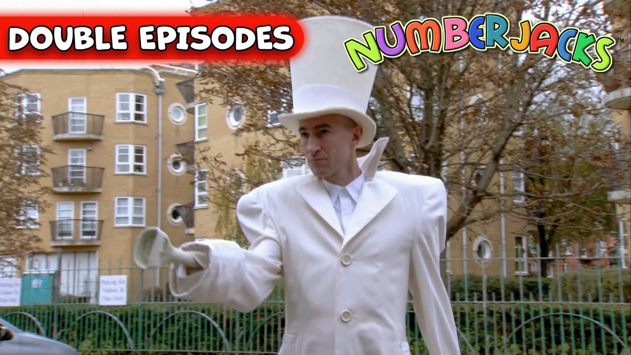 Numberjacks 🏫 Season 1, Episode 41-42 | DOUBLE FULL EPISODES