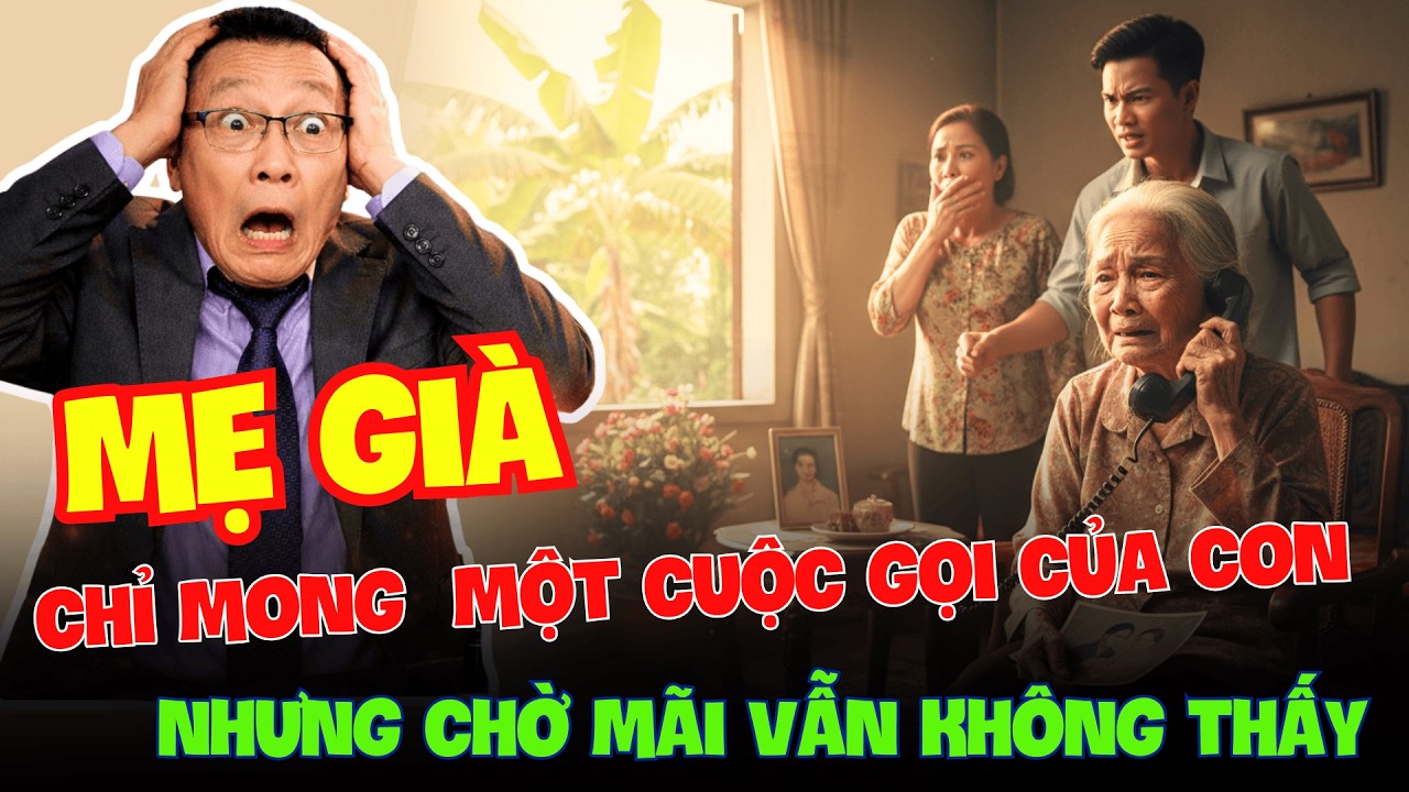Mẹ Già Chỉ Mong Một Cuộc Gọi Hỏi Thăm, Nhưng Chờ Mãi Vẫn Không Thấy.