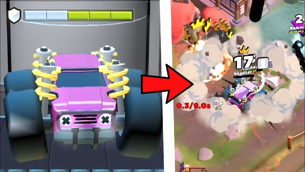 New Fused Car - Bouncer - Gameplay | Crash Of Cars