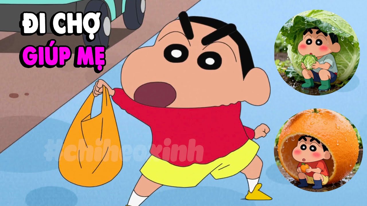 Shin Tập Mới Để Ăn Cơm - Siêu Tổng Hợp Shin - Cấm Cười Khi Ăn | Shin Cậu Bé Bút Chì Lồng Tiếng
