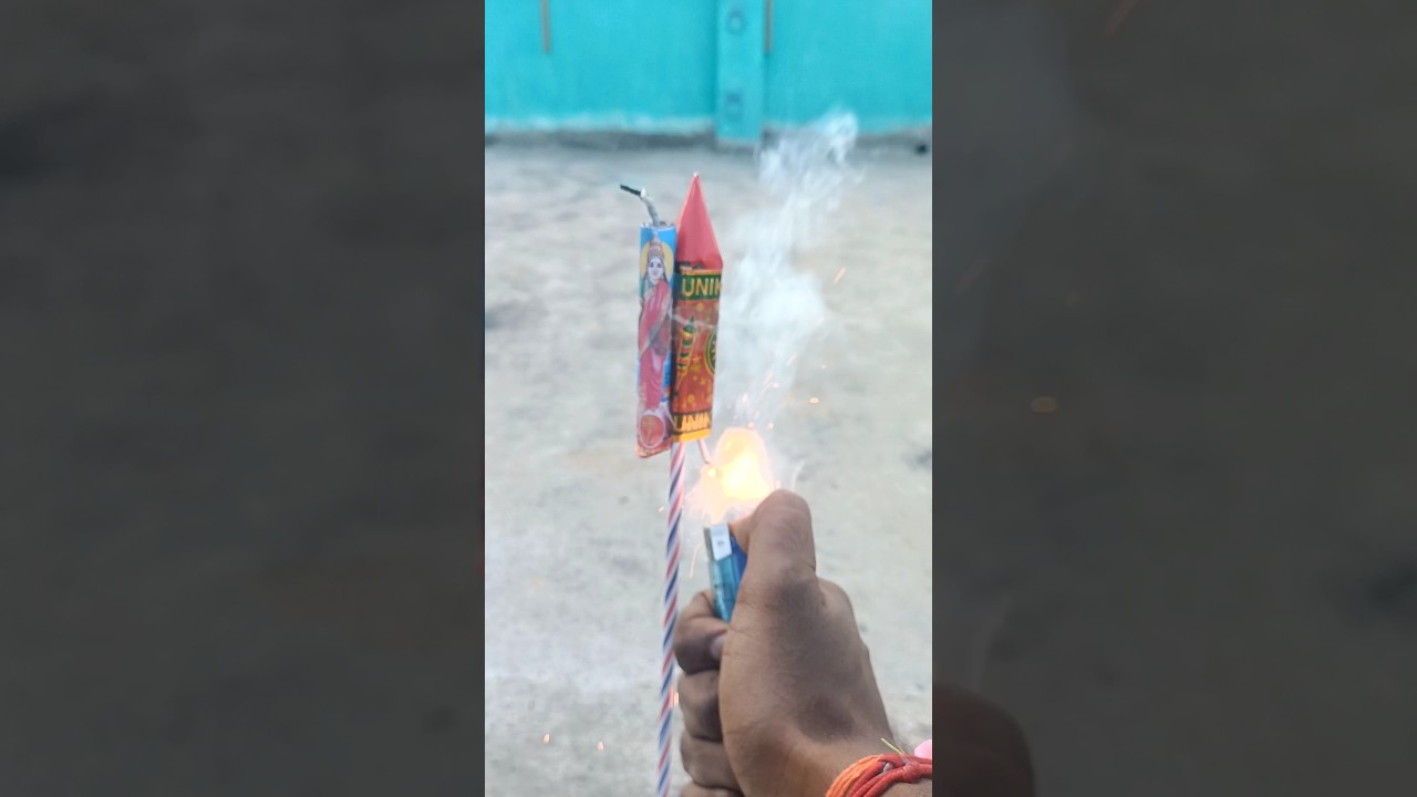 Rocket vs Lakshmi💥Vedi Experiment #shorts #diwali #sivakasi #fireworks #crackers