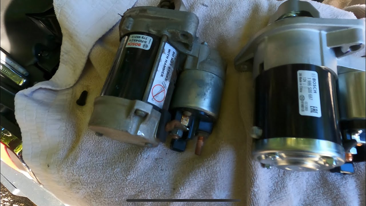 2007 BMW X3 3.0 SI  starter replacemet job