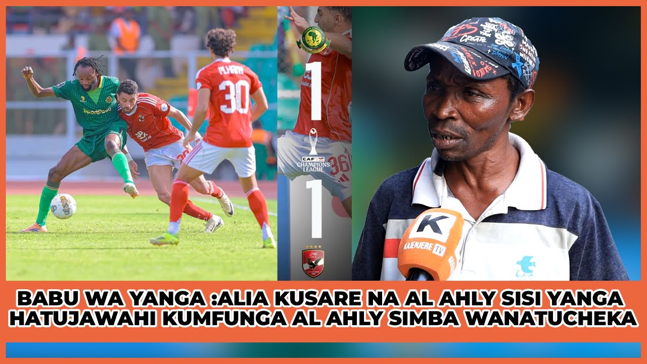 BABU WA YANGA: YANGA TUNAVUKA ROBO FAINA / TUNGEKUWA TUNACHEZA NA SIMBA TUNGEMPIGA KUMI LEO 