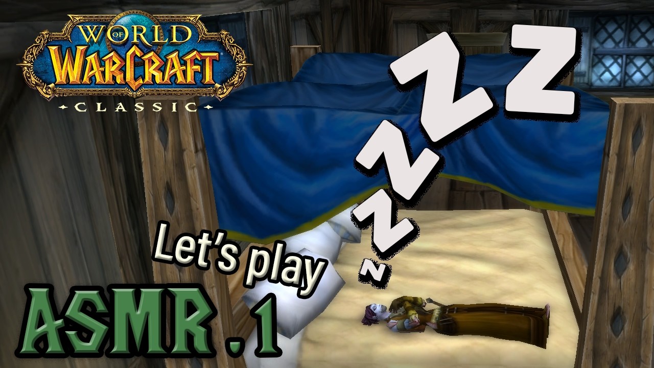 ASMR World of Warcraft Classic Era 🌌 Let’s Play relaxant pour dormir 💤 | Épisode 1