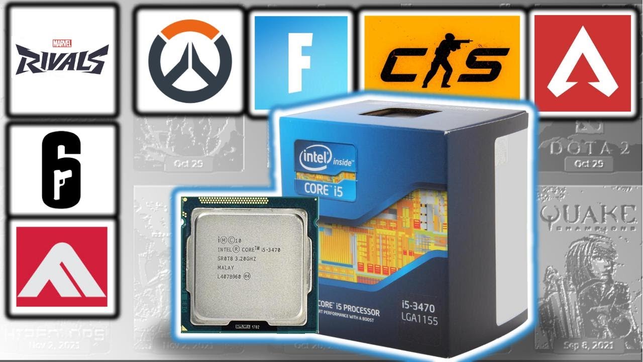 Intel Core i5 3470 Playing Popular Games In 2025
