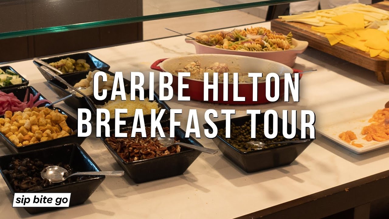 Caribe Hilton Breakfast Restaurant Tour (Nectar Del Caribe) in San Juan, Puerto Rico
