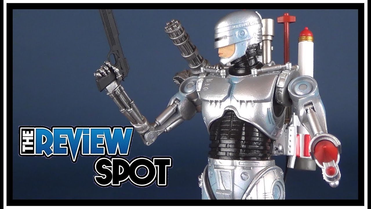 NECA Robocop Vs Terminator Future Robocop Figure Review