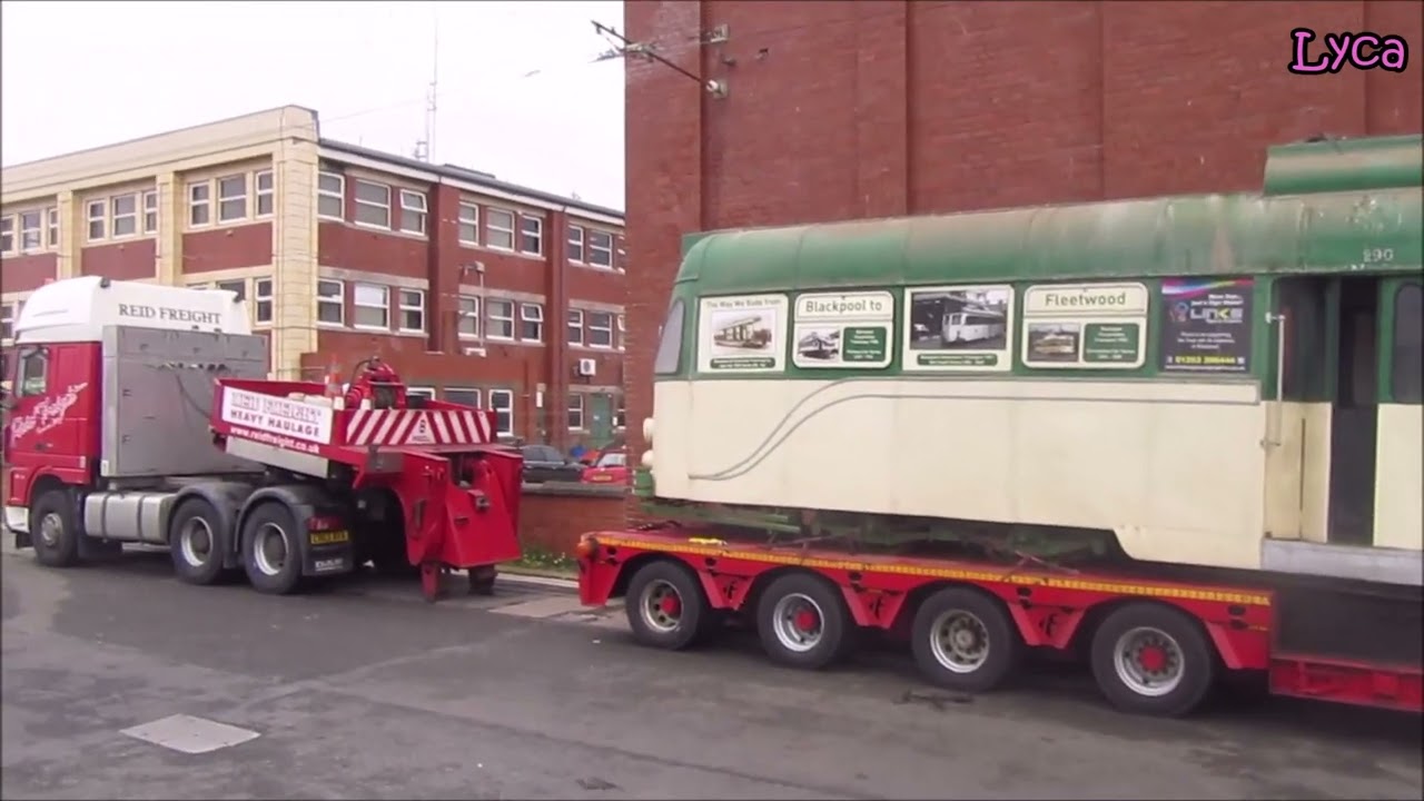 Goodbye Blackpool Brush 290. Blackpool Brush 290 leaves Blackpool part 5