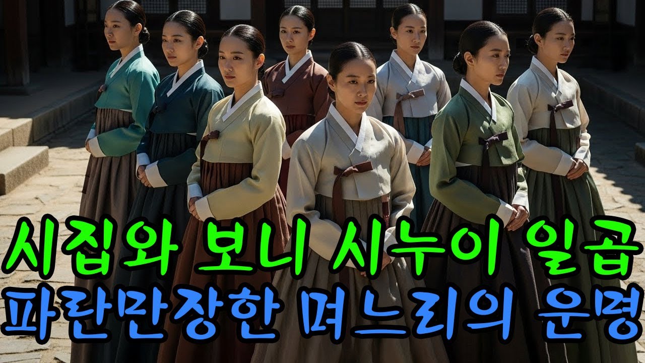 시집와 보니 시누이가 무려 일곱 명… 며느리의 파란만장한 이야기 | 야담·만담·전설·옛날이야기·사연