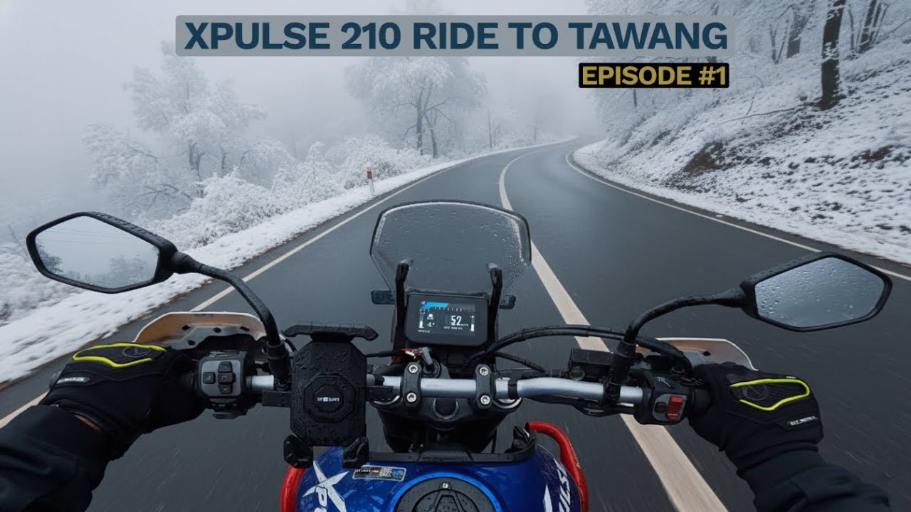 Trip To Tawang on Xpulse 210- Exploring NorthEast India | Motorcycle Transfer | SafeExpress Safe ? 