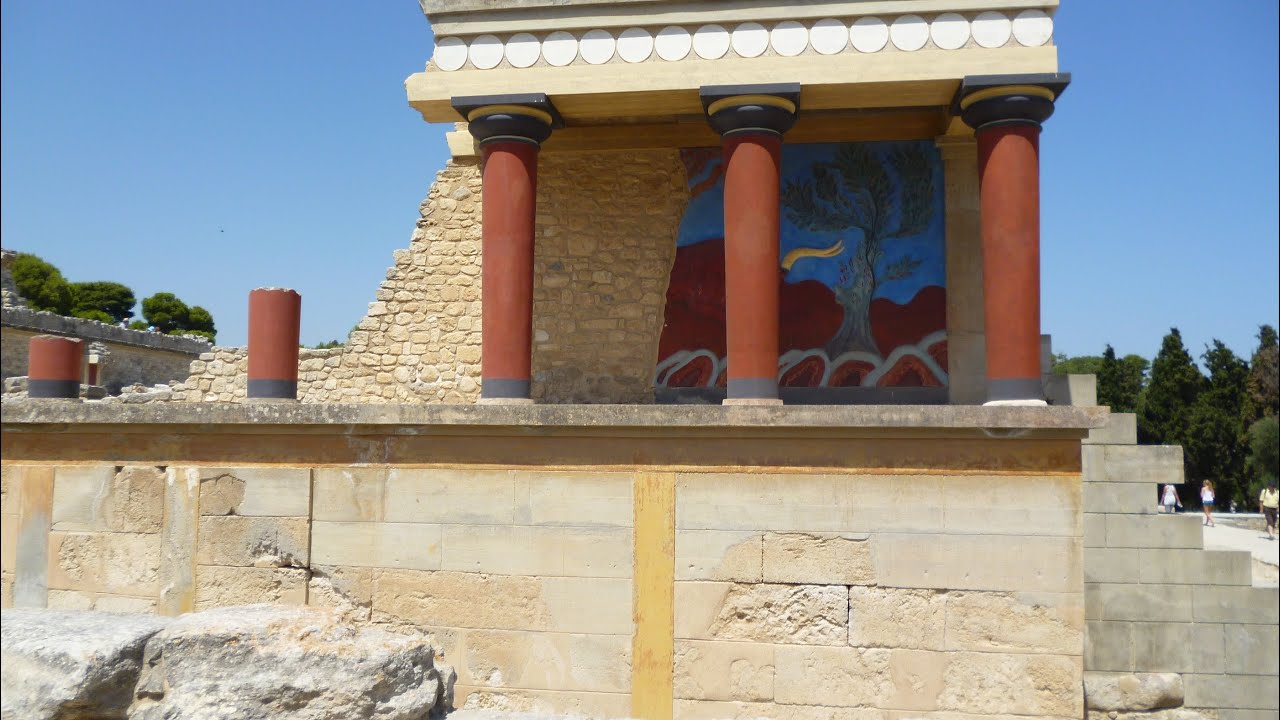 Palais de Knossos, Crète, Greece.
