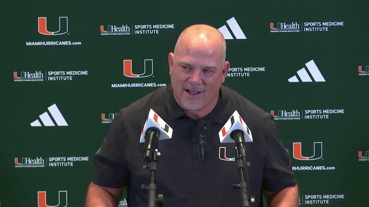 USF  Week: 3 PM Mario Cristobal Weekly Press Conference | 9.9.24 | 3 PM