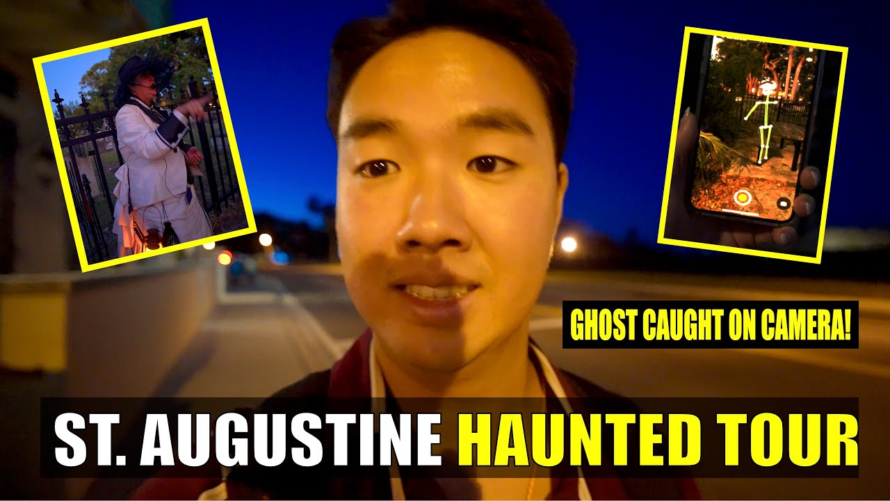 REAL GHOSTS Caught on Camera | St. Augustine Ghost Tour