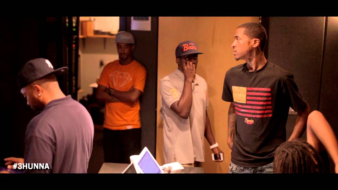 Lil Reese & Waka Flocka (Studio Session) at Patchwerk Studios