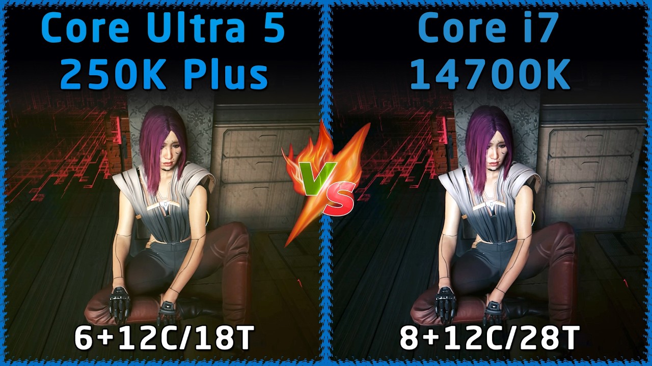 Intel Core Ultra 5 250K Plus vs Intel Core i7 14700K