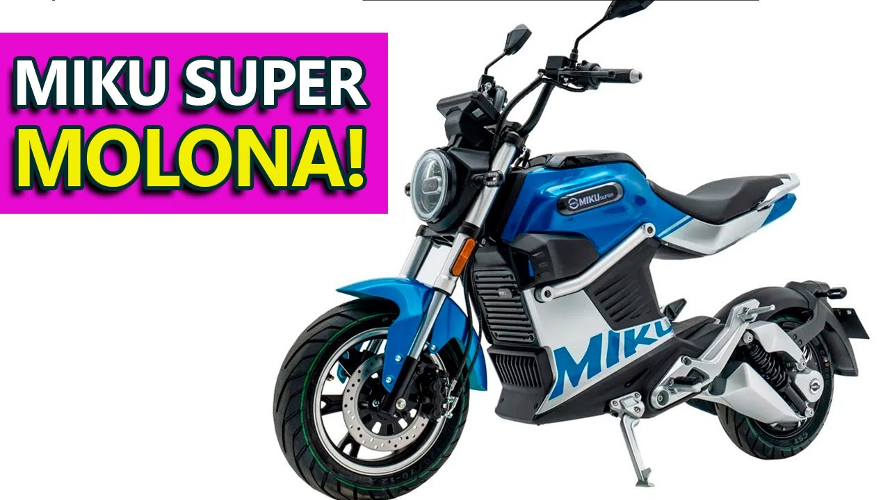 la MOTO ELECTRICA más CHULA que PUEDES COMPRAR en 2023 | MIKU SUPER