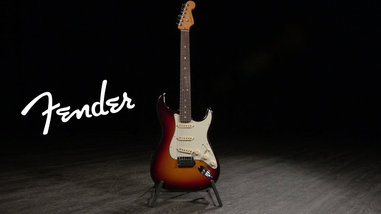 Fender American Ultra Stratocaster RW, Ultraburst | Gear4music demo