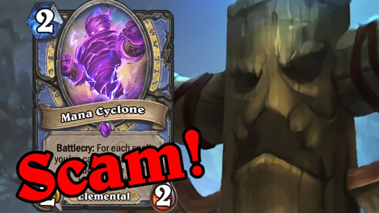 Mana Cyclone Burn Mage | Wailing Caverns | Hearthstone
