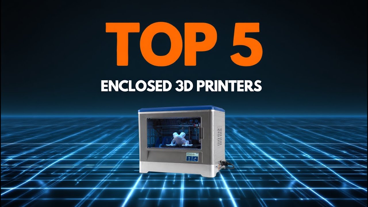 🔥 Top 5 Best Enclosed 3D Printers of 2026 &ndash; Safe, Quiet & High-Quality Prints!