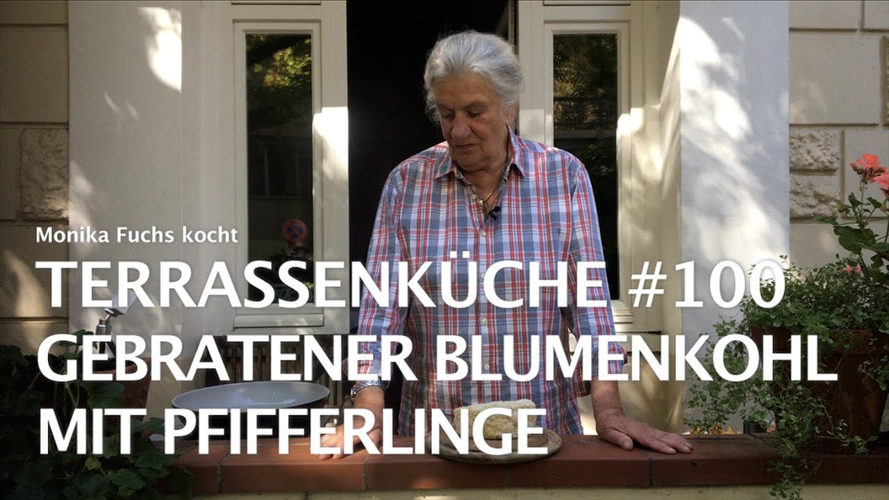 Gebratener Blumenkohl Pfifferlingen - Terrassenküche #100