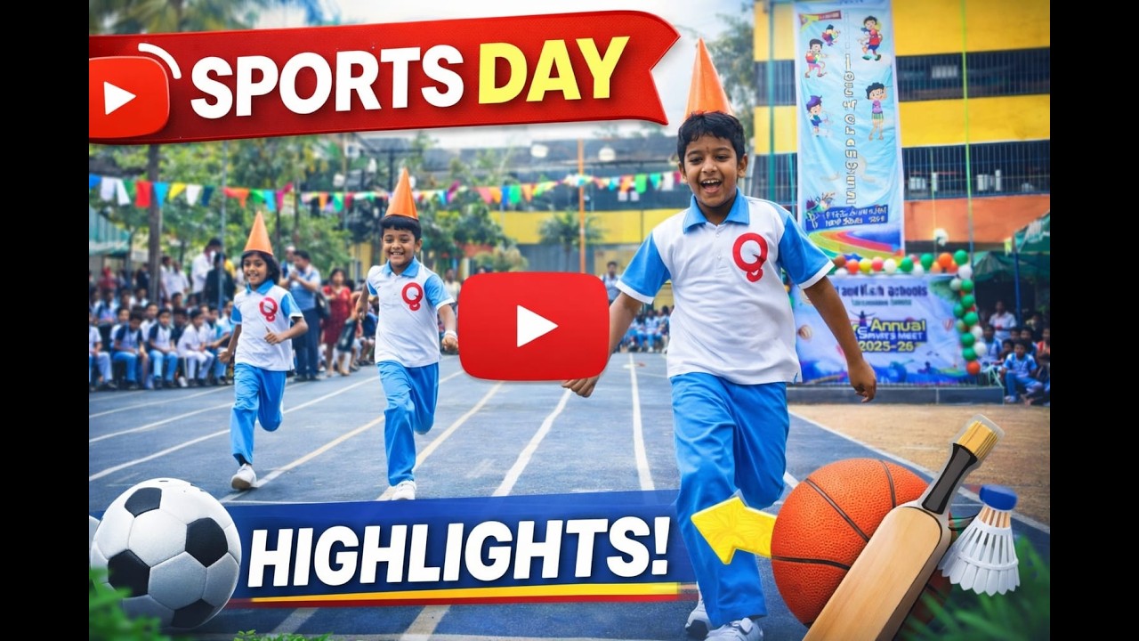 DAY-1 🏆 Siri and Vishnu Schools Annual Sports Meet 2025-26 🏃‍♂️🏃‍♀️