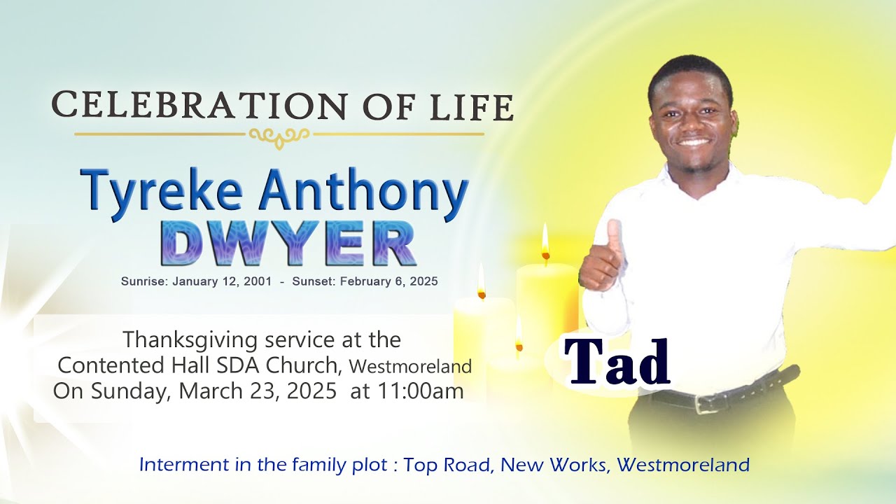 Celebrating the life of Tyreke Dwyer 