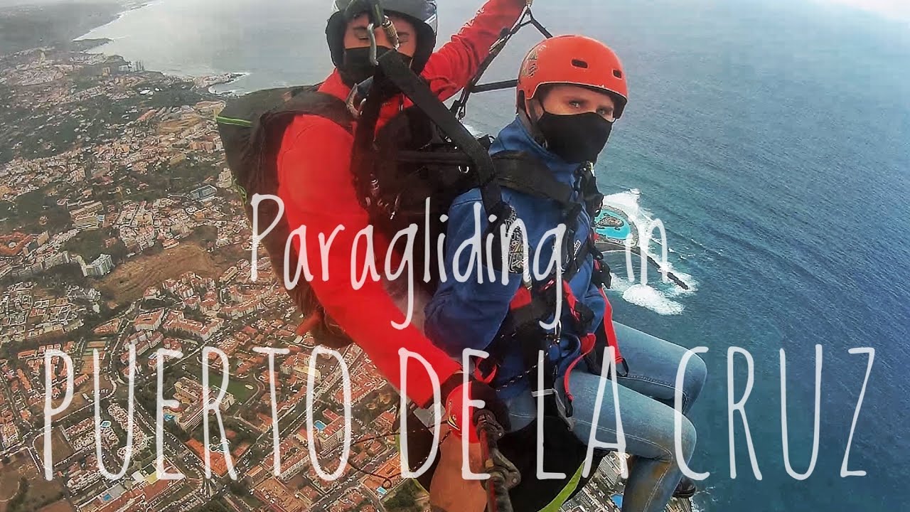 Paragliding Tenerife In Puerto De La Cruz 2021